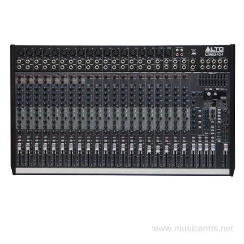 ALTO LIVE-2404 อนาล็อกมิกเซอร์ เสียบไมค์ได้ 18 ช่อง 2 Aux มอนิเตอร์