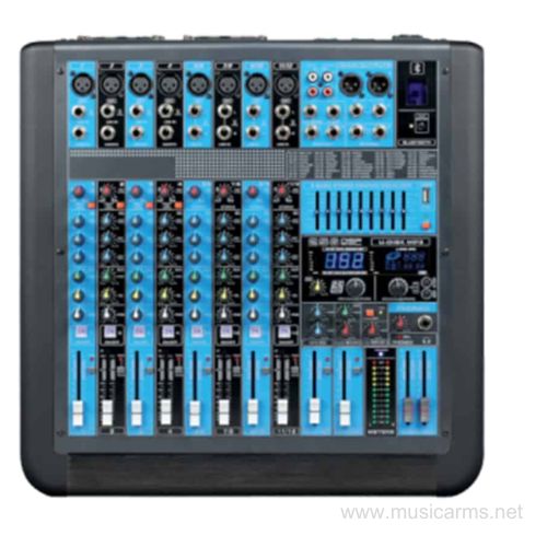 NTS GB-12 มิกเซอร์อนาล็อก ช่องเสียบไมค์ 8 ช่อง 1 Aux มอนิเตอร์