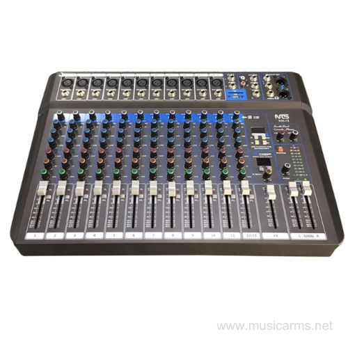 NTS MX-13 อนาล็อกมิกเซอร์ เสียบไมค์ได้ 11 ช่อง 1 Aux มอนิเตอร์