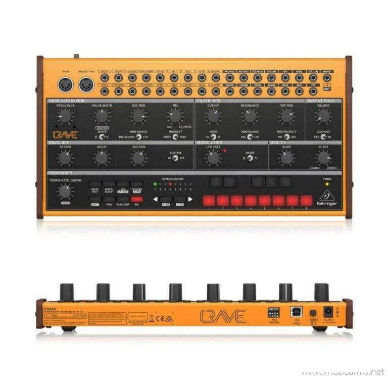 Behringer Crave Analog Synthesizer with Sequencer ขายราคาพิเศษ