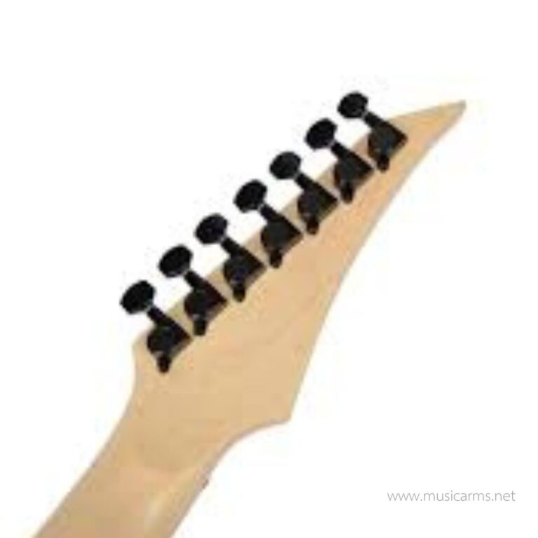 Close-up of a guitar headstock with multiple tuning pegs along the neck (12-string style). ขายราคาพิเศษ