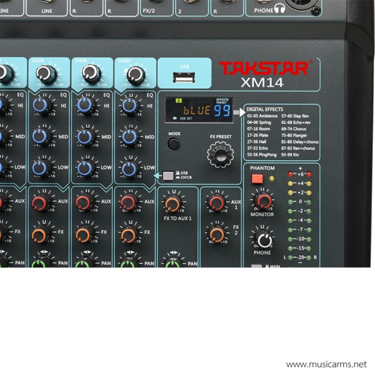 Takstar XM14 Analog Mixer ขายราคาพิเศษ
