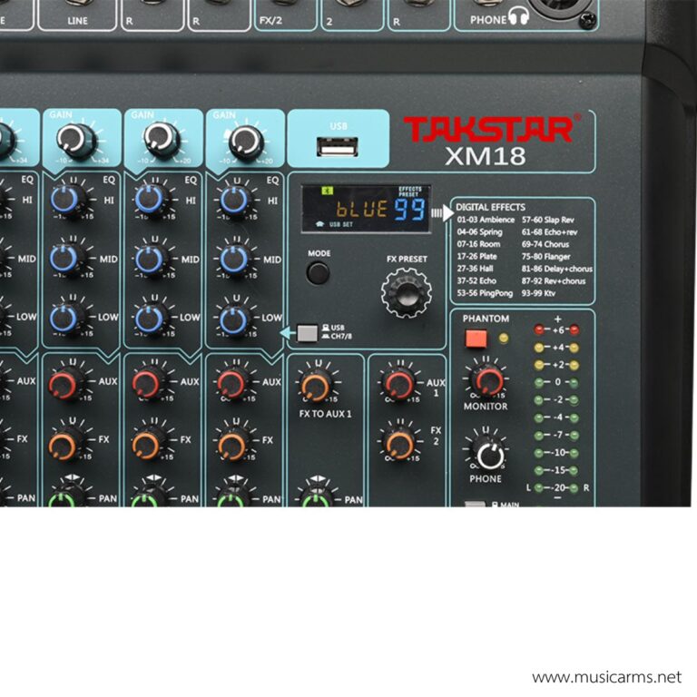Takstar XM18 Analog Mixer ขายราคาพิเศษ