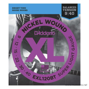 D’Addario EXL120BT Balanced Tension Super Light 009-040ราคาถูกสุด