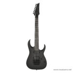 Black 7–string electric guitar with a matte finish, Floyd Rose bridge, and dual humbucker pickups (Musicarms.net watermark). ลดราคาพิเศษ