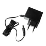 European two-pin wall charger with a long output cable and DC connector ขายราคาพิเศษ