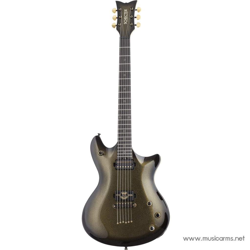Schecter Tempest 50th Anniversary Gold Burst