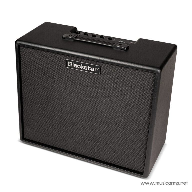 Blackstar guitar amplifier combo with a textured black grille and control panel on top. ขายราคาพิเศษ