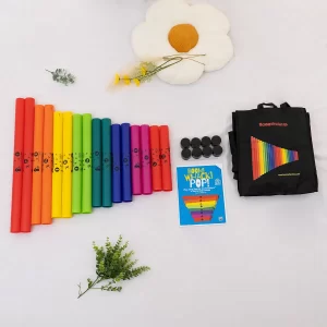 Boomwhackers Boom! Whack! Pop! Kit BW16BWP ชุด Sound Tubeราคาถูกสุด