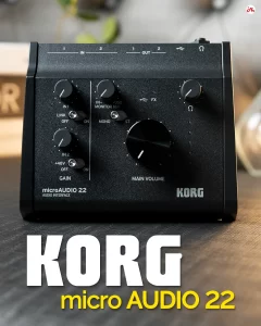 Korg microAUDIO 22 ออดิโอ อินเตอร์เฟสราคาถูกสุด