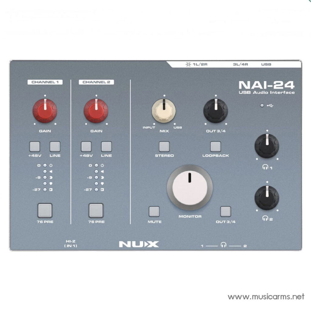 Nux NAI-24 ออดิโออินเตอร์เฟส