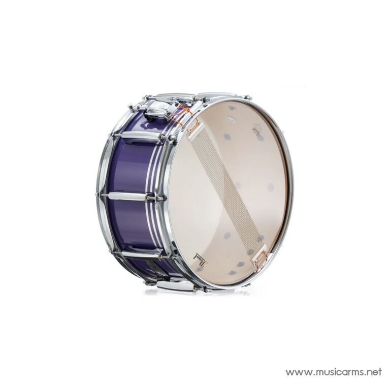 Purple snare drum with chrome hardware shown at an angle on a white background (music store product photo). ขายราคาพิเศษ