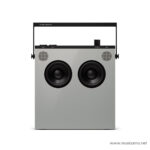 Gray portable stereo with two large circular speakers and a black carry handle across the top (brand text 'teenage engineering'). ขายราคาพิเศษ