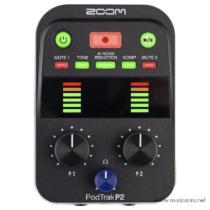 Zoom PodTrak P2 Podcast Recorderราคาถูกสุด