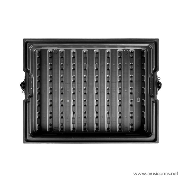 Open gun case interior with multiple magazine slots, empty. ขายราคาพิเศษ