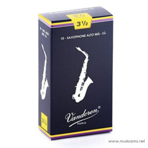 Vandoren Traditional 3.5 Alto Saxophone Reeds ลิ้นอัลโตแซ็กโซโฟนราคาถูกสุด