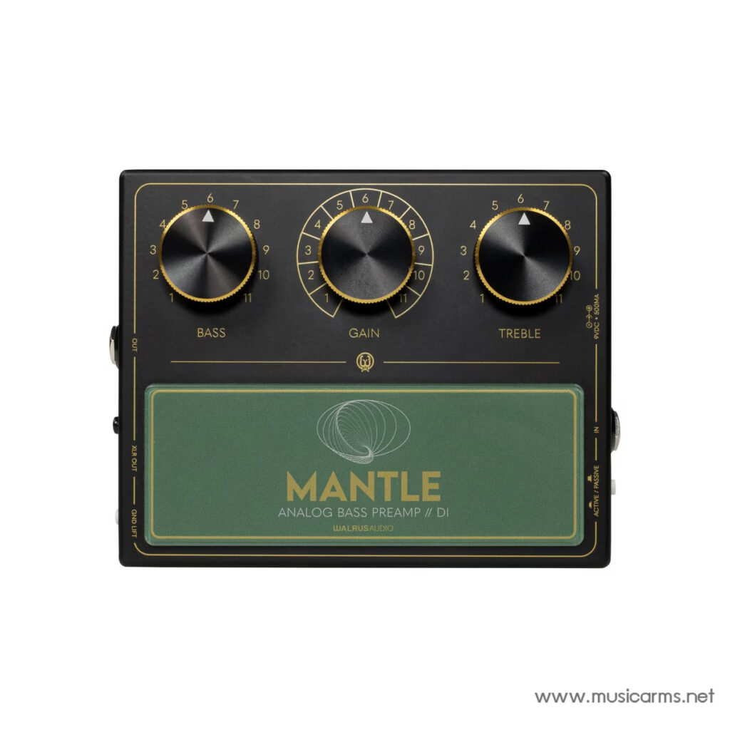 Walrus Audio Mantle Analog Bass Preamp // D.I. เอฟเฟคเบส