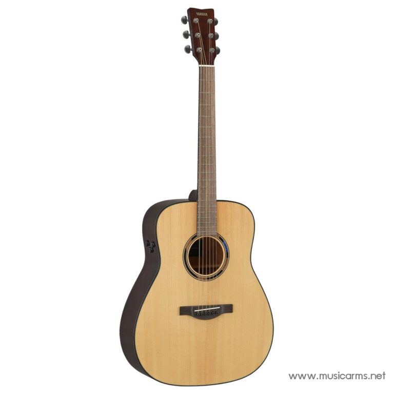 Natural-finish Yamaha acoustic guitar with a dreadnought body and six steel strings ขายราคาพิเศษ