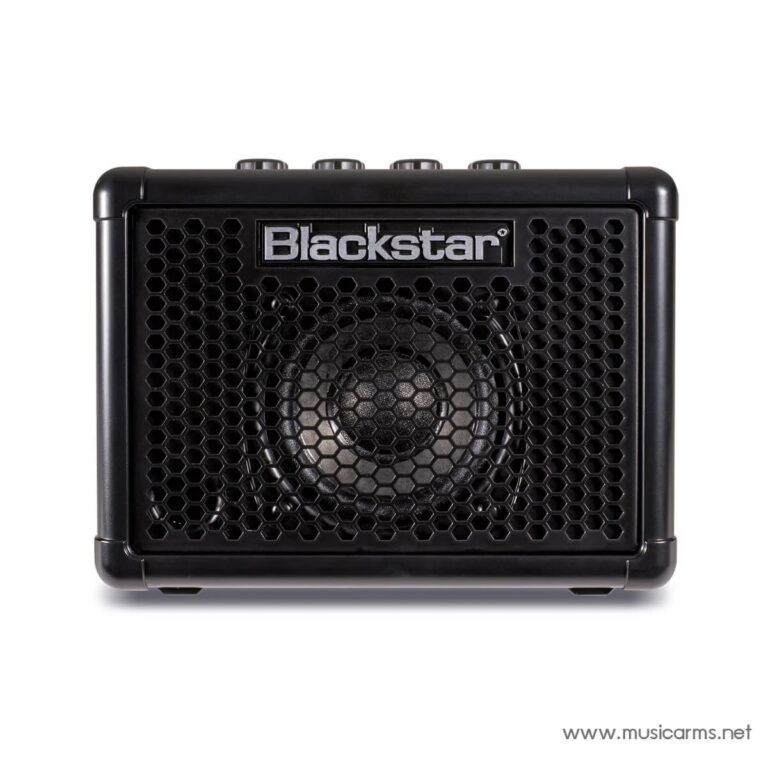 Blackstar compact guitar amplifier with hexagonal grille and visible speaker behind the front mesh panel. ขายราคาพิเศษ