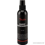 Fender Magic Fretboard Oil bottle, black with red logo, 4 fl oz, for conditioning guitar fretboards ลดราคาพิเศษ
