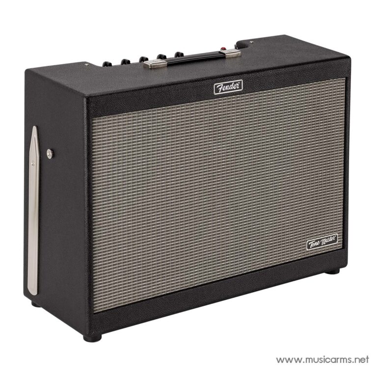 Black Fender Tone Master guitar amplifier combo with silver grille, top handle, and control panel on back; brand logos visible. ขายราคาพิเศษ