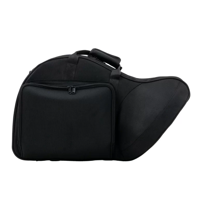 Black padded guitar gig bag with top handles and a front zip pocket for accessories (soft case) ขายราคาพิเศษ
