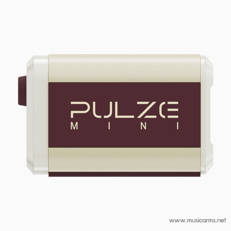 Pulse Mini music cartridge with cream housing and a maroon label, showing the brand name on the front. ขายราคาพิเศษ