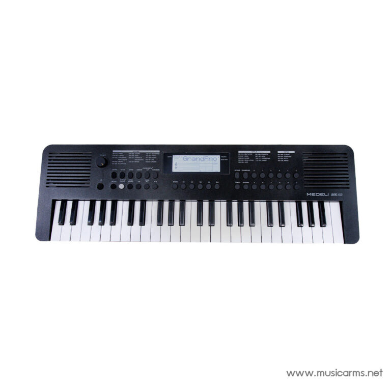 Medeli MK49 electronic keyboard with built-in speakers and control panel above the keys. ขายราคาพิเศษ