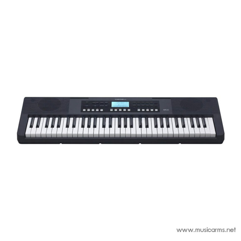 Electronic keyboard with 61 keys, central display, and built‑in speakers on the ends. ขายราคาพิเศษ