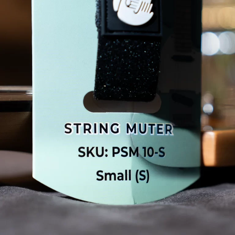 Packaging tag for a string muter, SKU: PSM 10-S, Small (S) ขายราคาพิเศษ