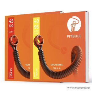 Pitbull Strings Gold Series Bass Guitar String Set GEB 4 Long Scale สายเบสไฟฟ้าราคาถูกสุด