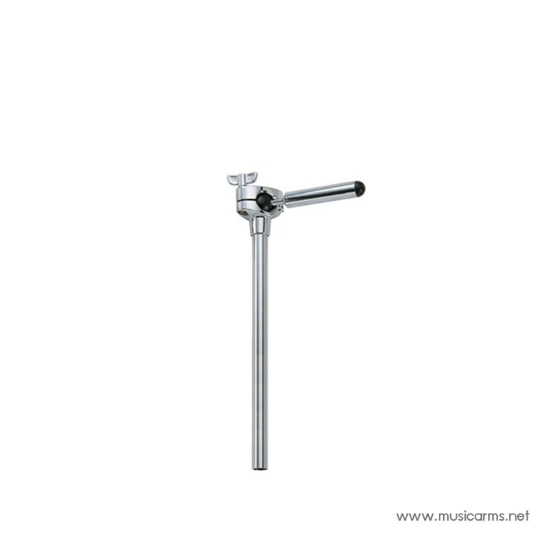 Chrome instrument/ mic stand arm with vertical pole and horizontal lever, shown against a white background ขายราคาพิเศษ