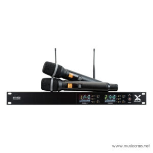 X Pro Audio M-5000 (M67) ไมโครโฟนไร้สายแบบคู่ คลื่นความถี่ UHFราคาถูกสุด