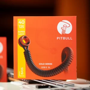 Pitbull Strings Gold Series Bass Guitar 5 String Set GEB 5 Long Scale สายเบสไฟฟ้าราคาถูกสุด