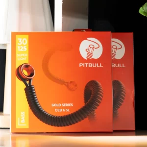 Pitbull Strings Gold Series Bass Guitar 6 String Set GEB 6 Long Scale สายเบสไฟฟ้าราคาถูกสุด
