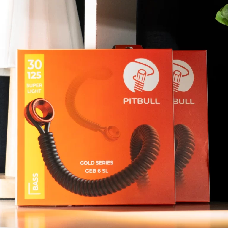 Orange Pitbull product box showing Gold Series GEB 6 SL with coiled cord in foreground; brand logo visible. ขายราคาพิเศษ