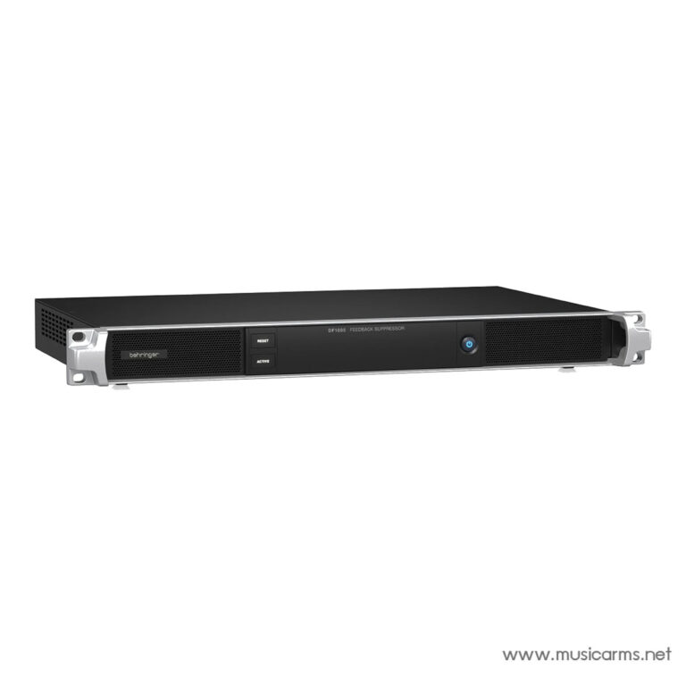 Behringer DF1000 feedback suppressor rack-mount unit, front panel with power button and vents.”, ขายราคาพิเศษ