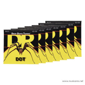 DR Strings Drop-Down Tuning Stainless Steel Bass Guitar Stringsราคาถูกสุด