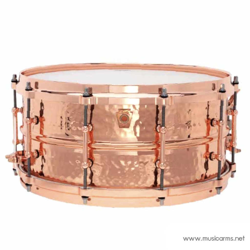 Ludwig LC662KCT Copper Phonic Snare with Copper Hardware 14″ x 6.5″ กลองสแนร์