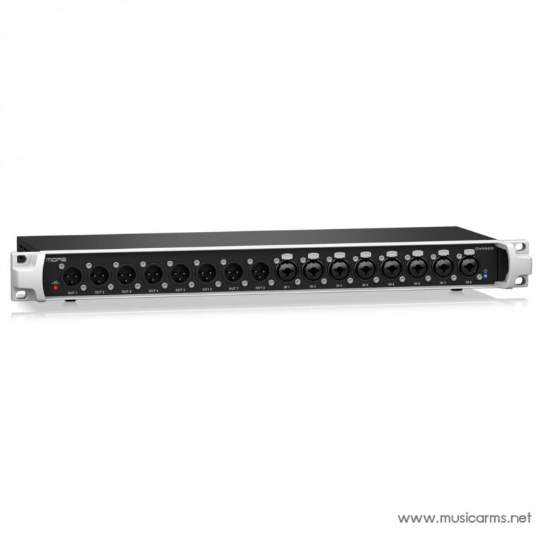 Rack-mount audio interface with 8 input and 8 output combo jacks on the front panel. ขายราคาพิเศษ