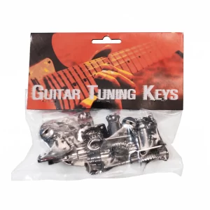 Preme Guitar Machine Head JBL-200 (L4) NI/CHROME ลูกบิดเบส 4 สาย ทรงใบโคลเวอร์ราคาถูกสุด
