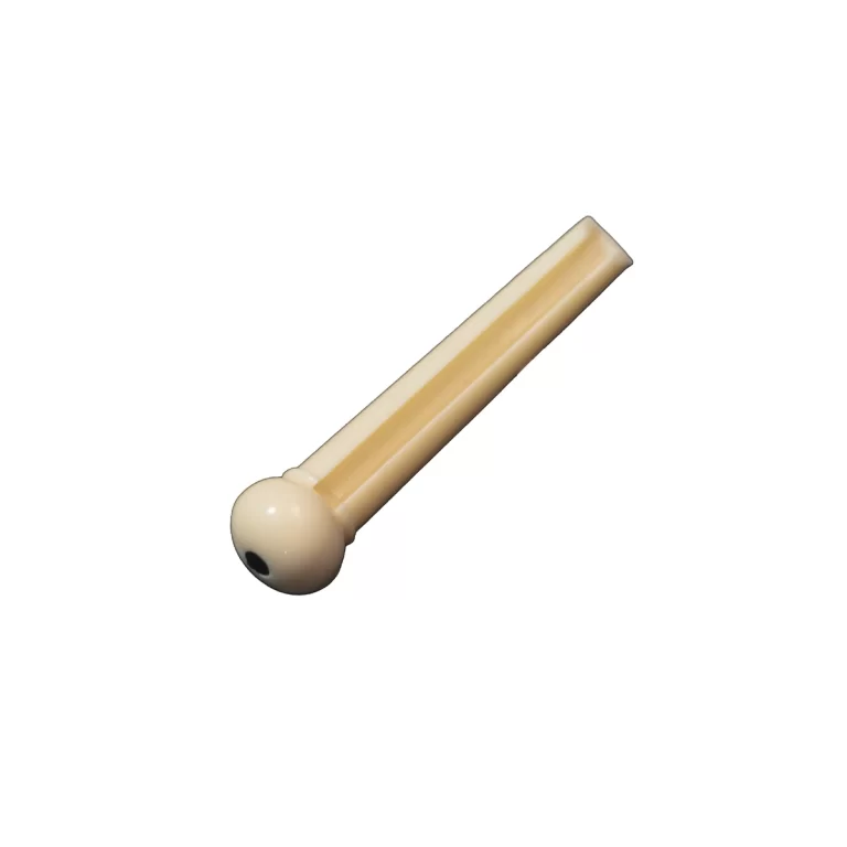 Beige plastic rod with a rounded ball knob on one end and a long, ribbed shaft extending away. A small dark hole is visible on the knob. ขายราคาพิเศษ