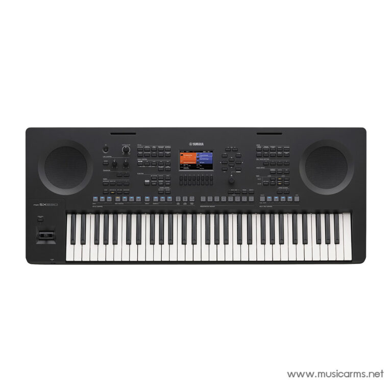 Yamaha PSR-SX920 digital arranger keyboard with two speakers and a color LCD in the center ขายราคาพิเศษ