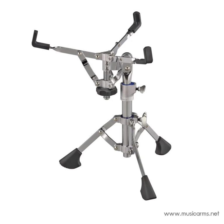 Three‑legged drum hardware stand with adjustable arms and clamps on a white background. ขายราคาพิเศษ