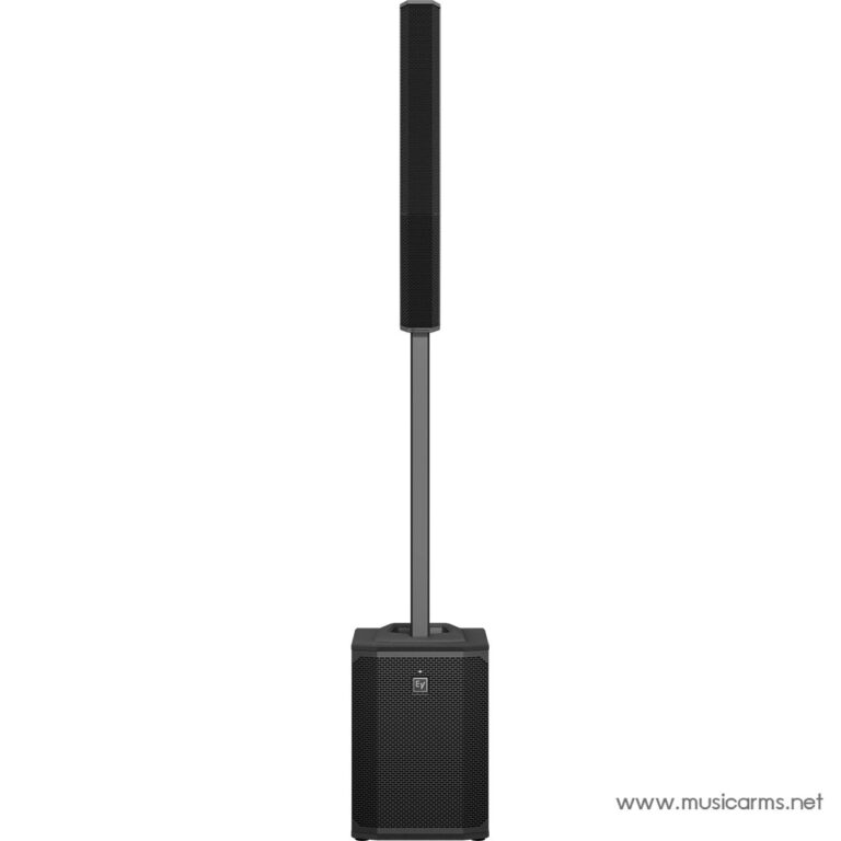 Tall portable EV PA loudspeaker on a stand for public address or live sound reinforcement ขายราคาพิเศษ