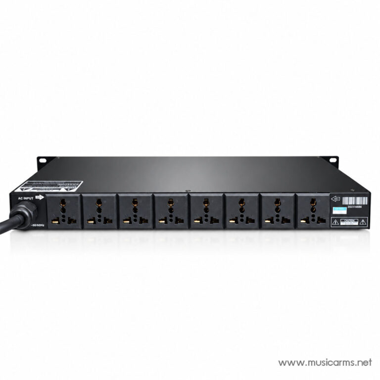 Rack-mount power distribution unit with multiple AC outlets and a side power input, for rack-mounted equipment ขายราคาพิเศษ
