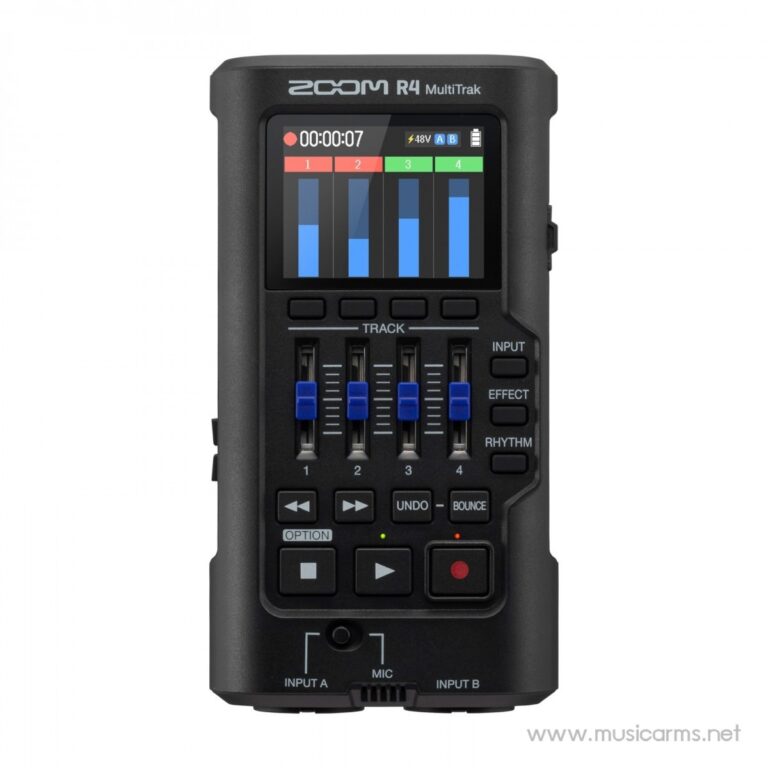 Zoom R4 Handheld MultiTrak 4-Track Mixer/Recorder เครื่องบันทึกเสียง ขายราคาพิเศษ